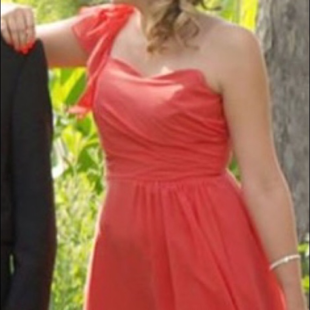 Size 12 orange bridesmaid dress